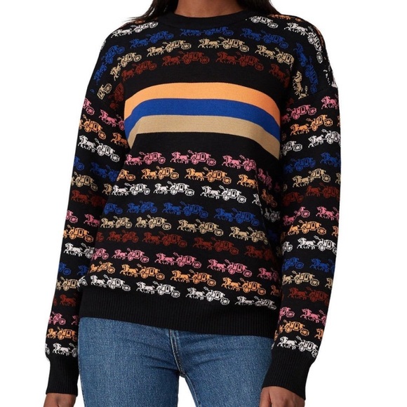 COACH high quality 100% wool sweater - Picture 4 of 4